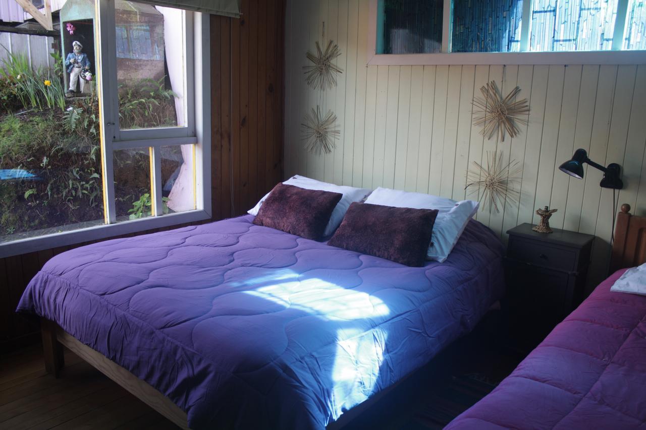 לינה וארוחת בוקר פוארטו מונט Pink House Angelmo מראה חיצוני תמונה